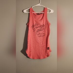Harley-Davidson Pink Sleeveless Tank Top